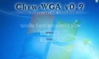 Chew-WGA（Win7/Win2008完美激活工具） 绿色版（更新至v0.9版本）